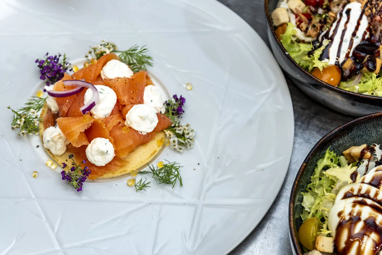 Saumon et fromage frais